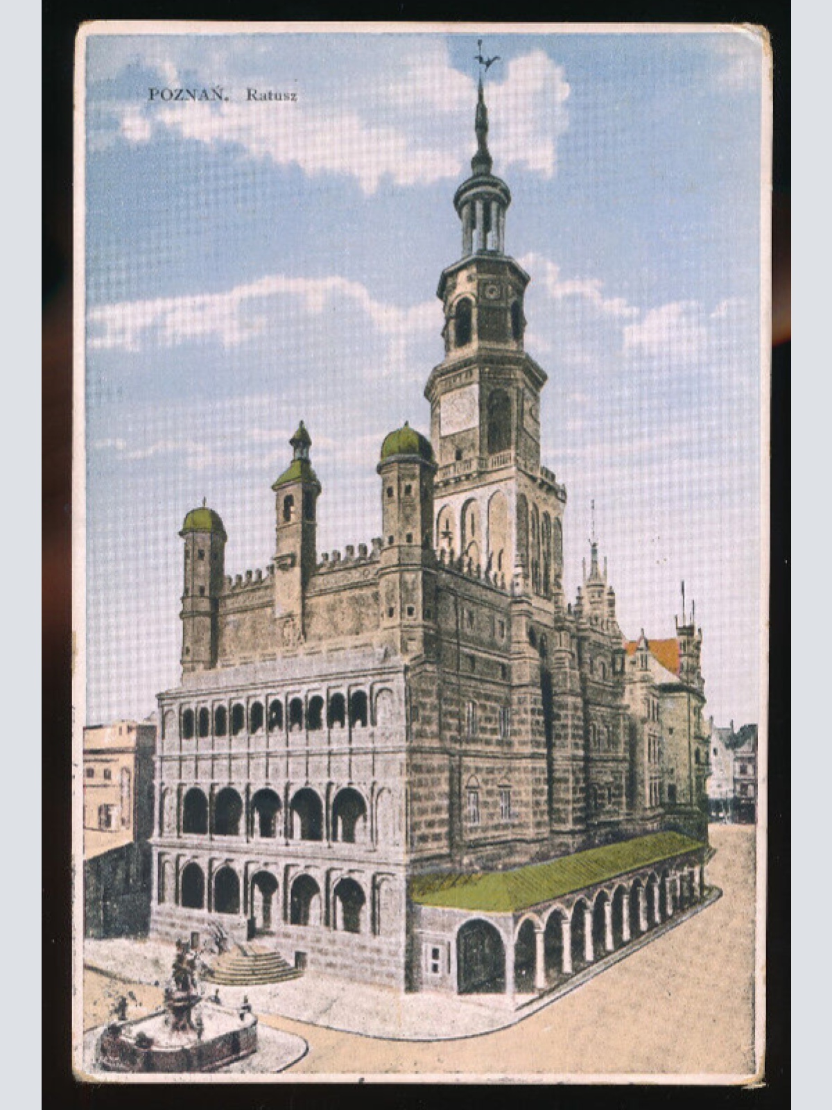 AK aus Poznan Ratusz Polen (3089)