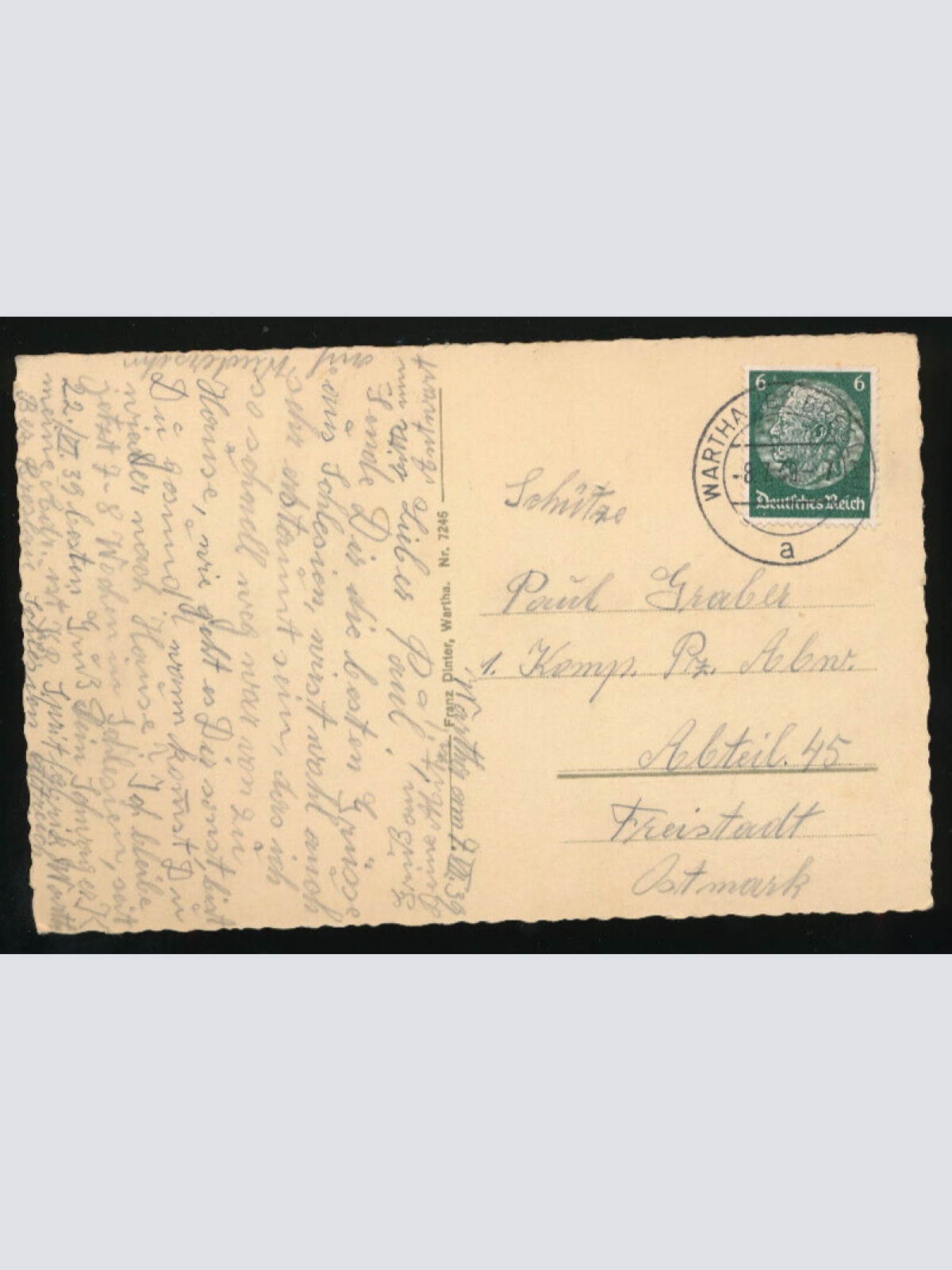 AK aus Köca na Ljubelju Slowenien (2912)