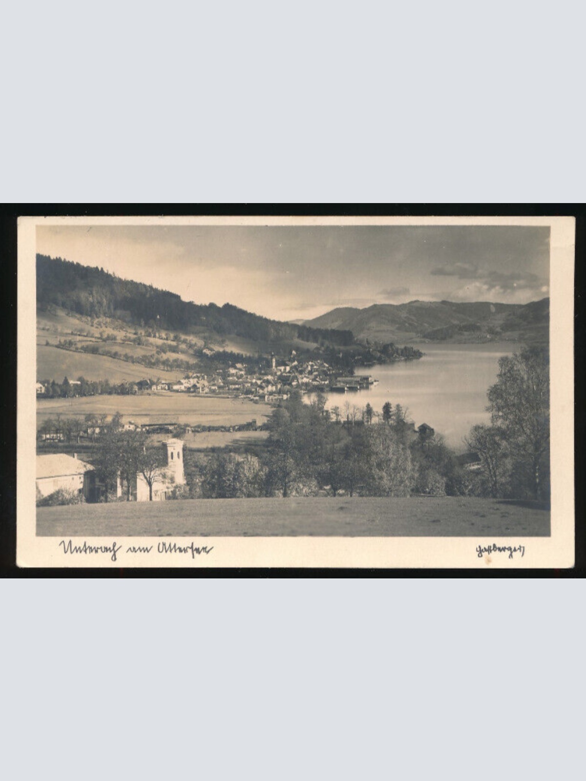 AK aus Unterach am Attersee Oberösterreich (2858)