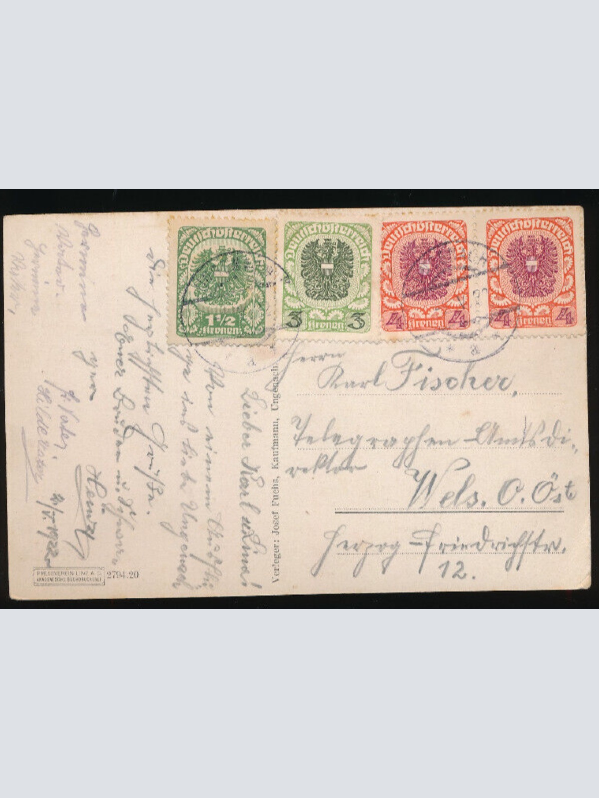 AK aus Ungenach Oberösterreich (2810)