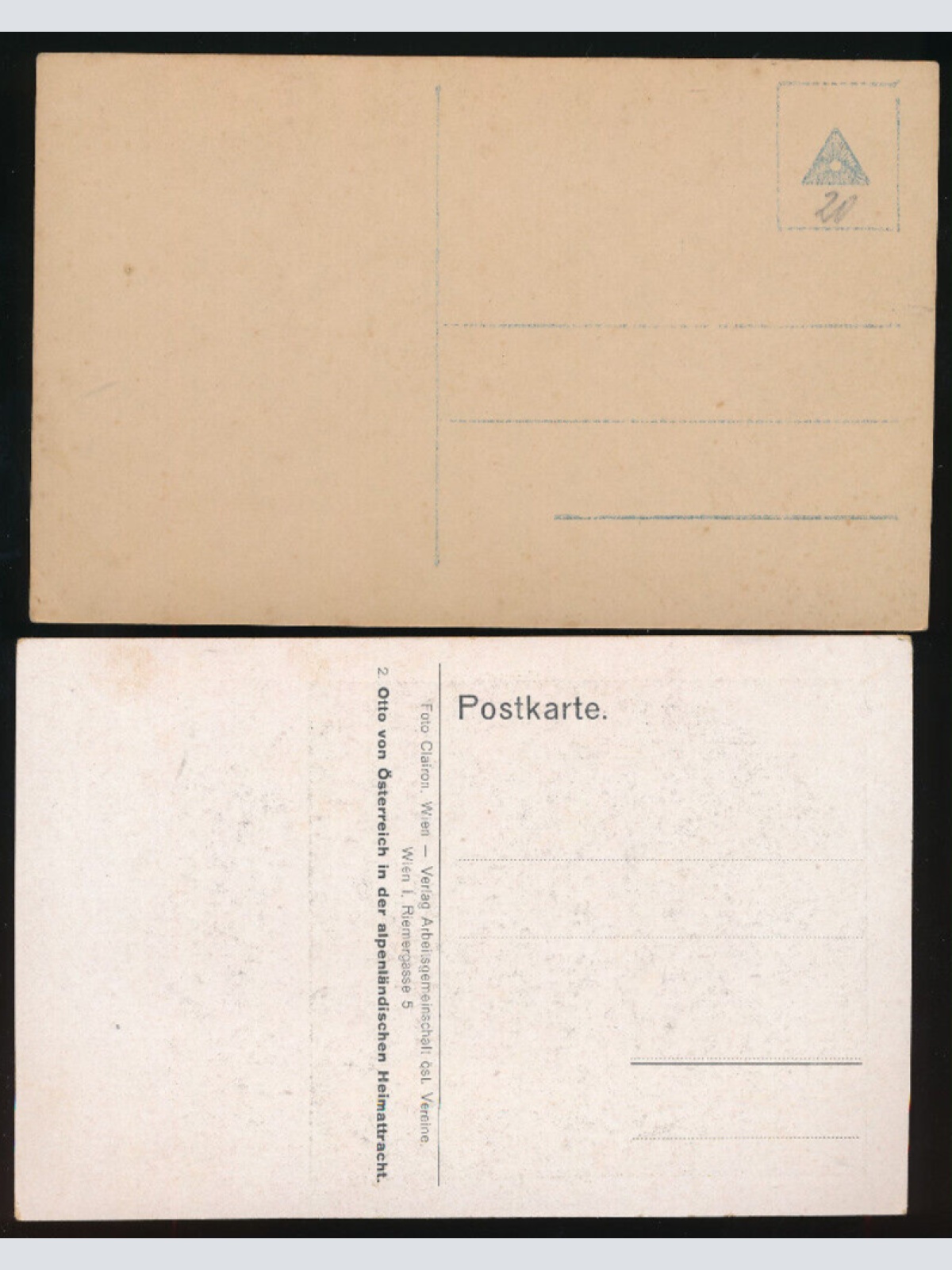 2 Karten vom Otoo von Habsburg (P2869)