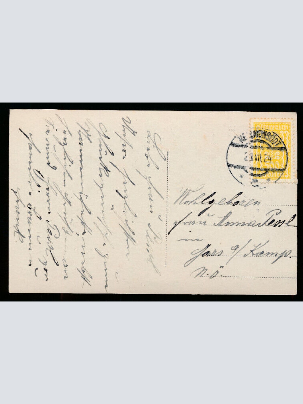 AK aus Hellmansödt mitSchloß - Ruine Wildberg Oberösterreich (2854)