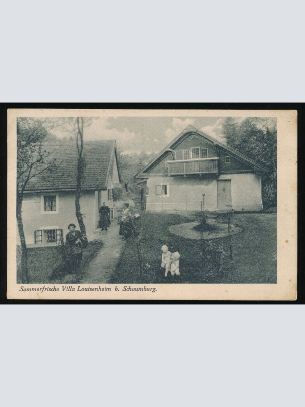 AK aus Schaumberg Villa Louisenheim Oberösterreich (2704)