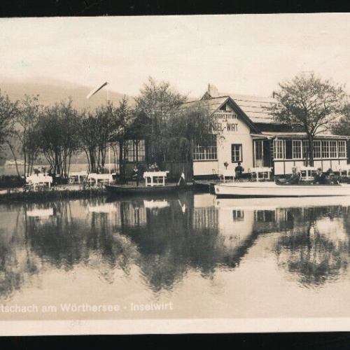 AK aus Pörtschach am Wörthersee Inselwirt Kärnten (2605)