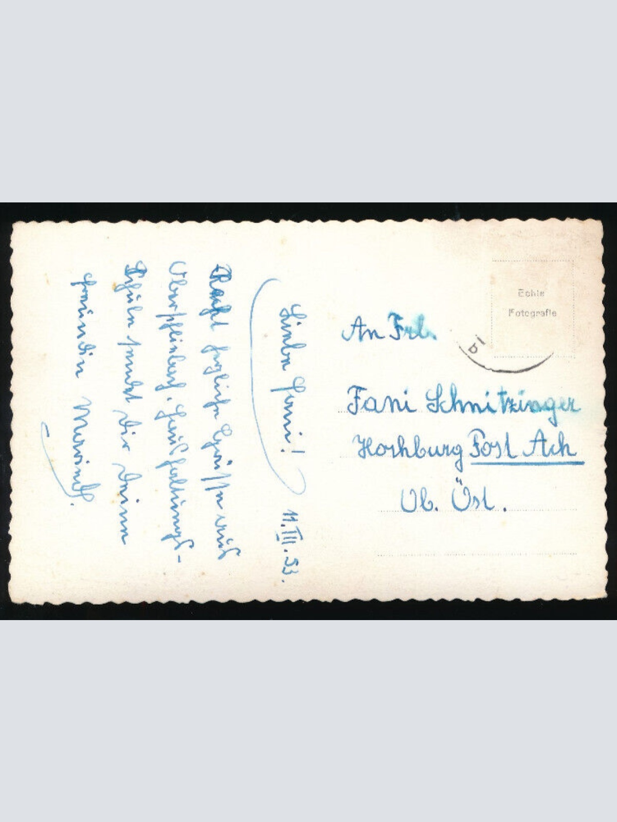 AK aus Oberschlierbach mit Kindererholungsheim Oberösterreich (2642)