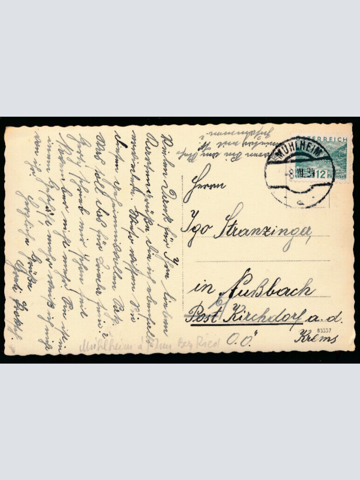 AK aus Mühlheim Oberösterreich (2631)