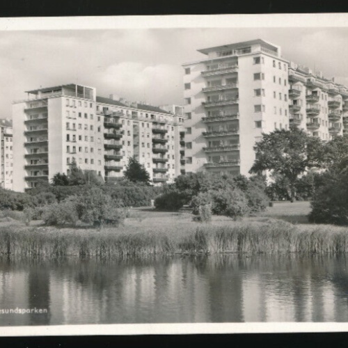 AK aus Malmö Öresundsparken Schweden (2705)