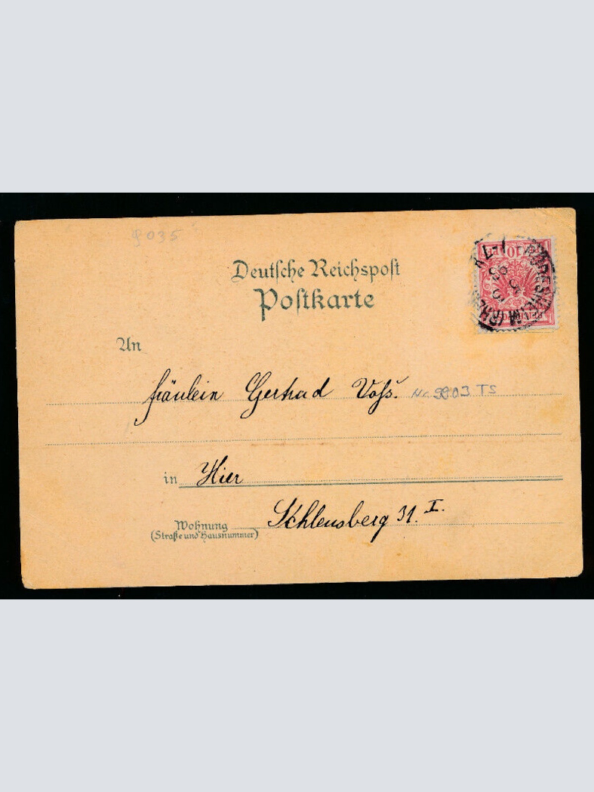 Litho-Karte vom Gasthof Schwiddeldei in Aschberg Nordrhein - Westfalen (2887)