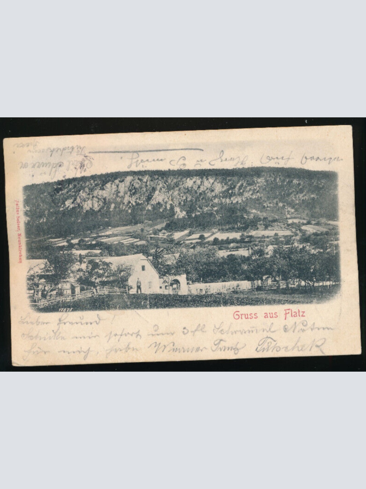 AK gruss aus Flatz Niederösterreich (2582)