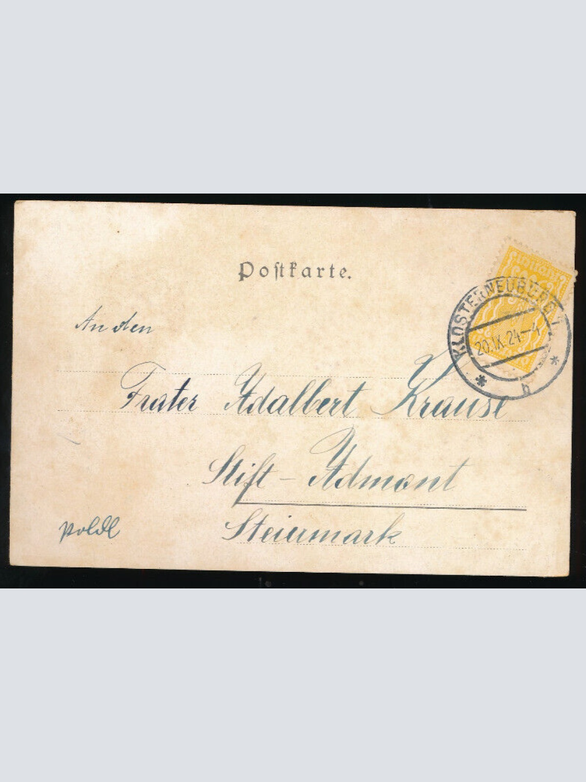 AK aus Klosterneuburg Niederösterreich (2579)