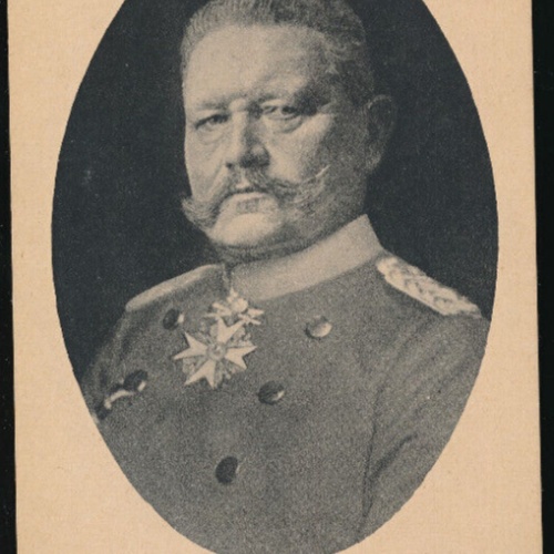 AK von Hindenburg Deutscher Generalfeldmarschall 1.Wk (2573)