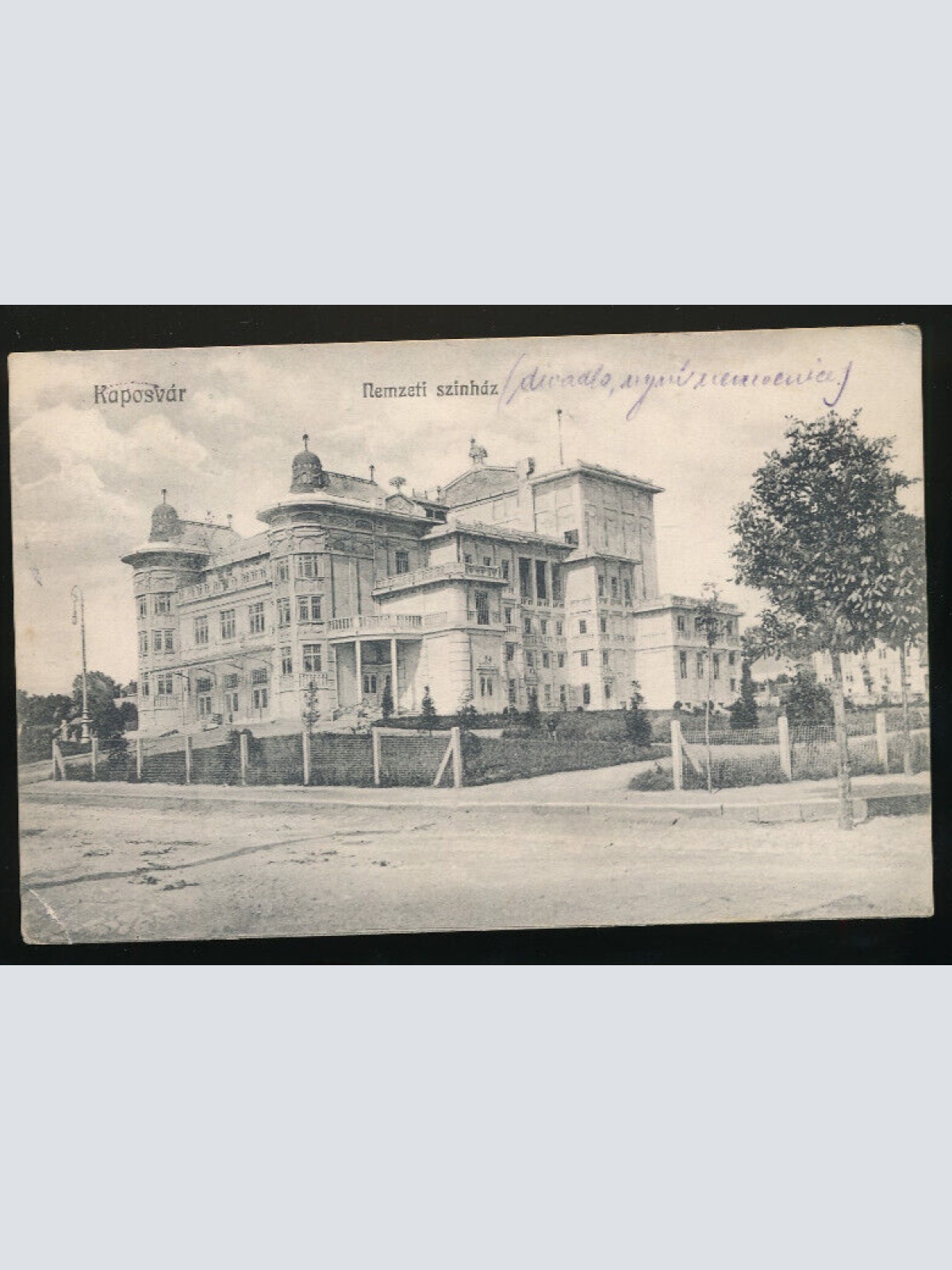 AK aus Kaposvar nemzeti szinház Ungarn (2984)