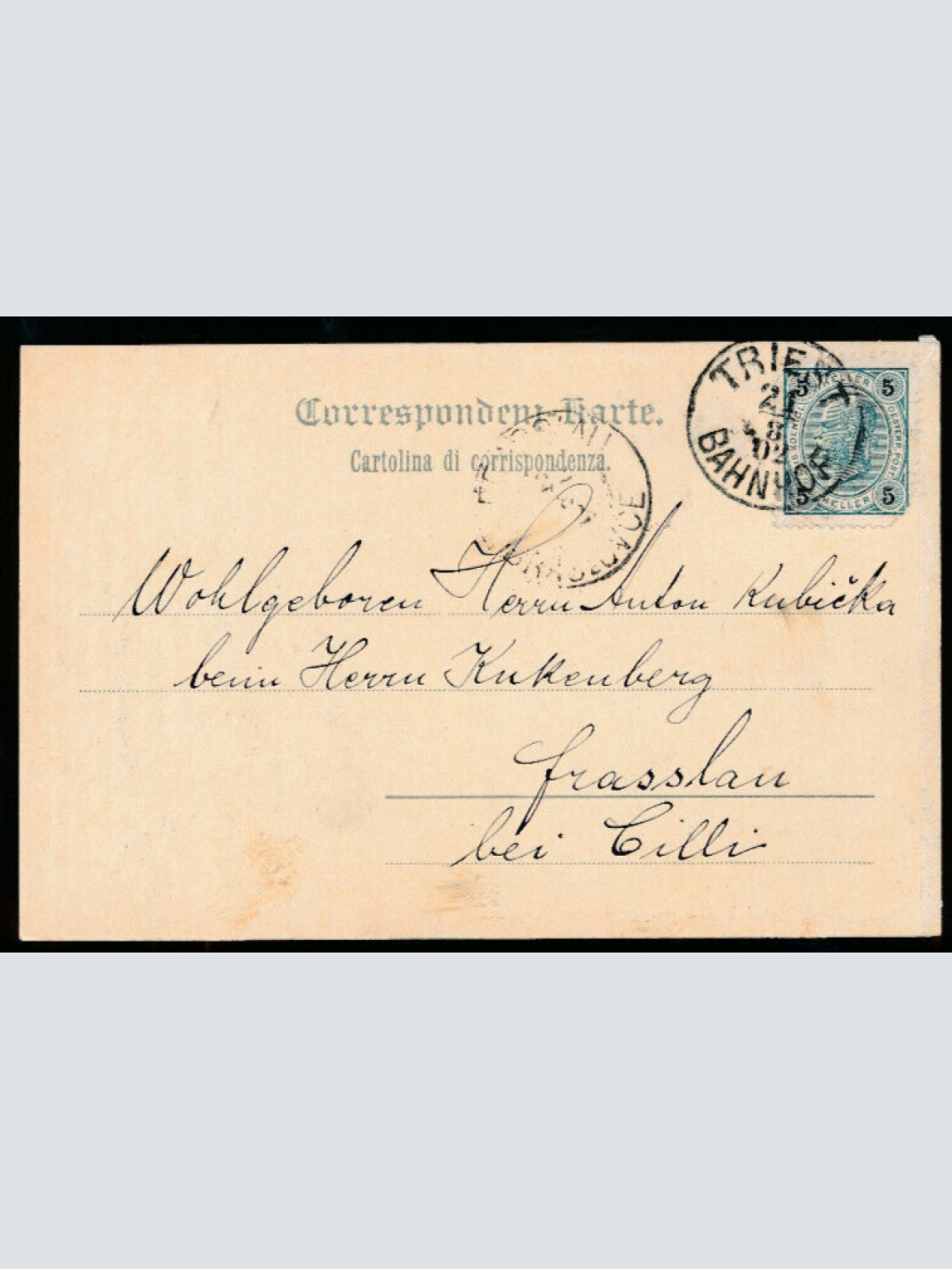 AK aus Trieste - Triest Piazza Grande Italien (3269)