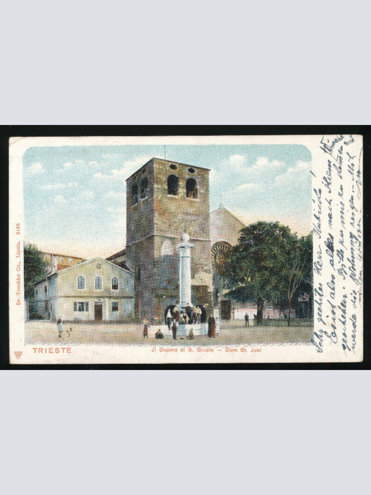 AK aus Trieste - Triest Duomo di S. Giusto Italien (3267)