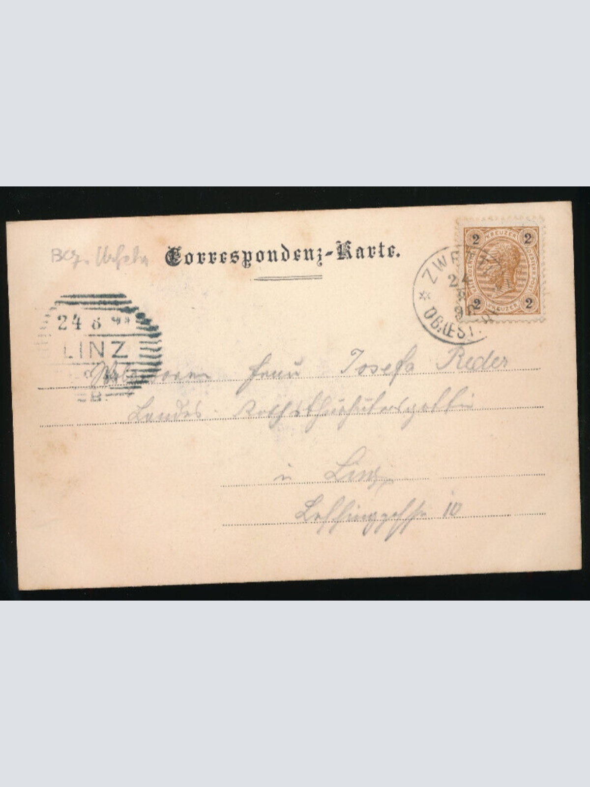 AK aus Zwettl Oberösterreich (2621)