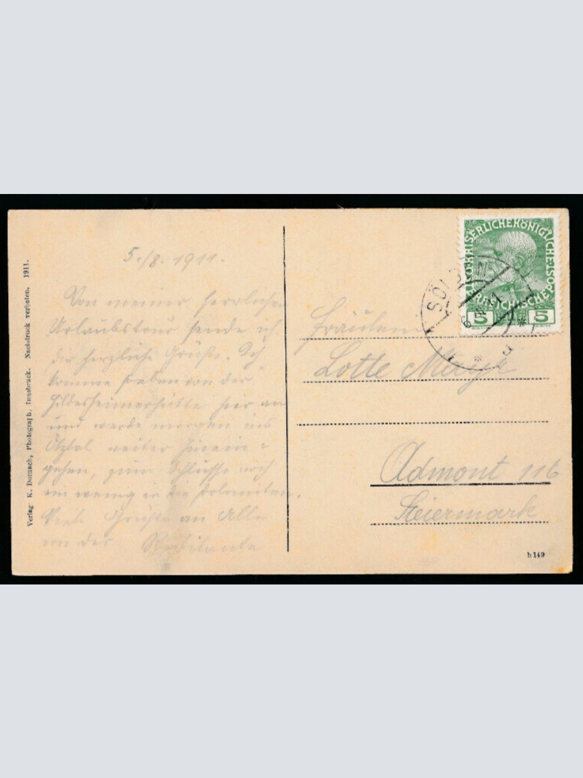 AK aus Sölden im Oetztal Tirol (2592)