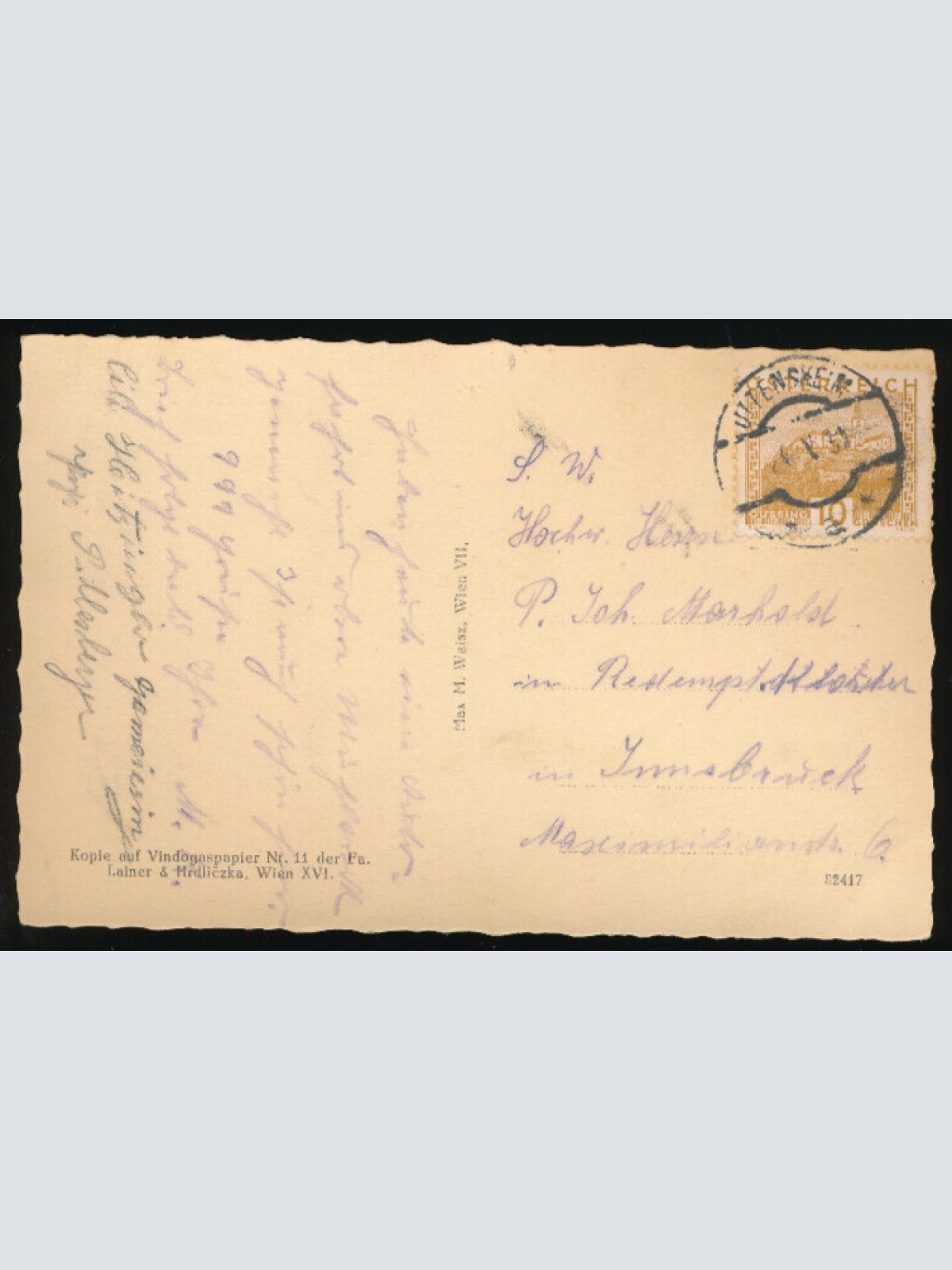 AK aus St.Peter A. Wimberg Oberösterreich (3346)