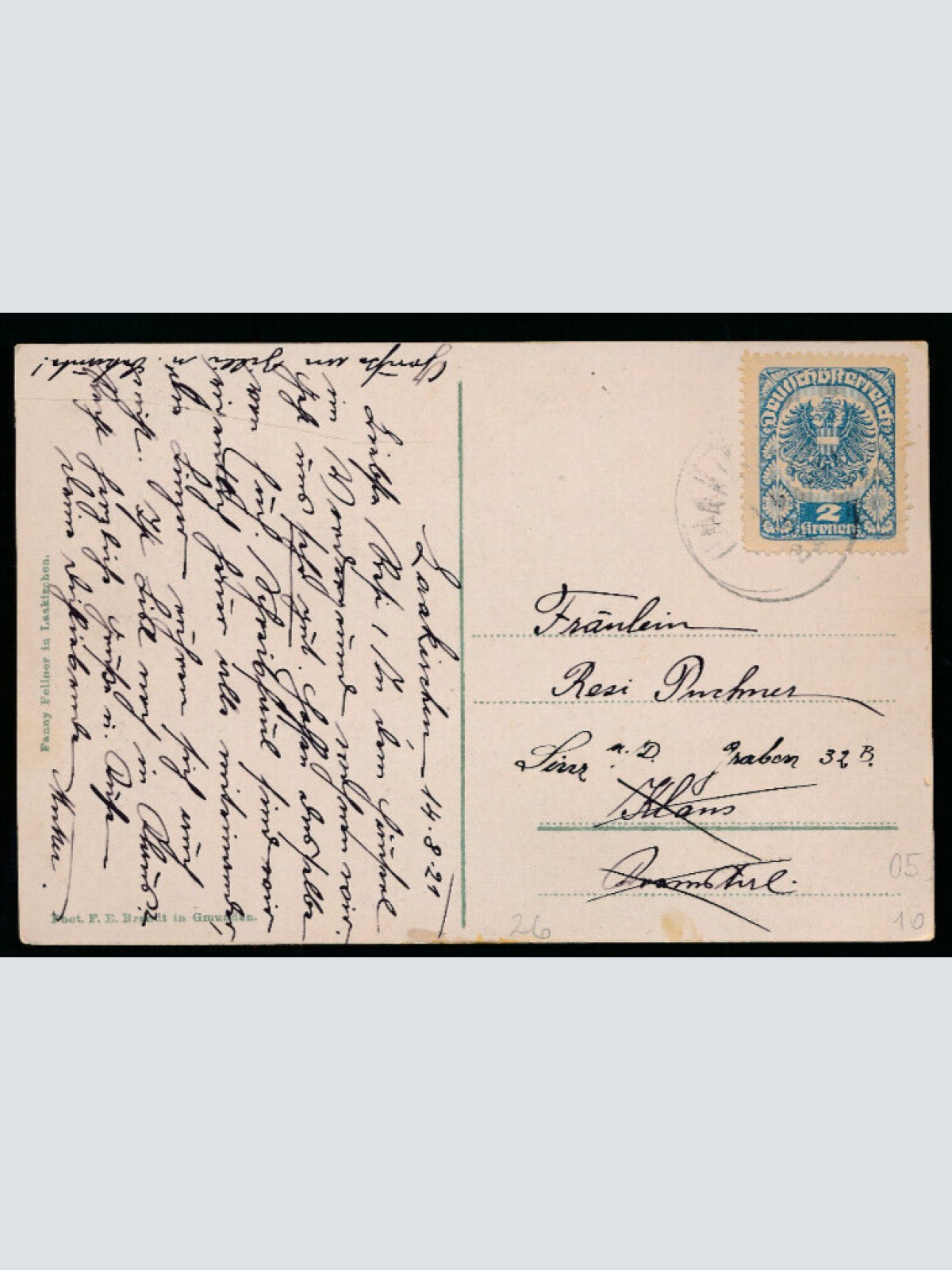 AK aus Laakirchen a. d. Traun Oberösterreich (3371)