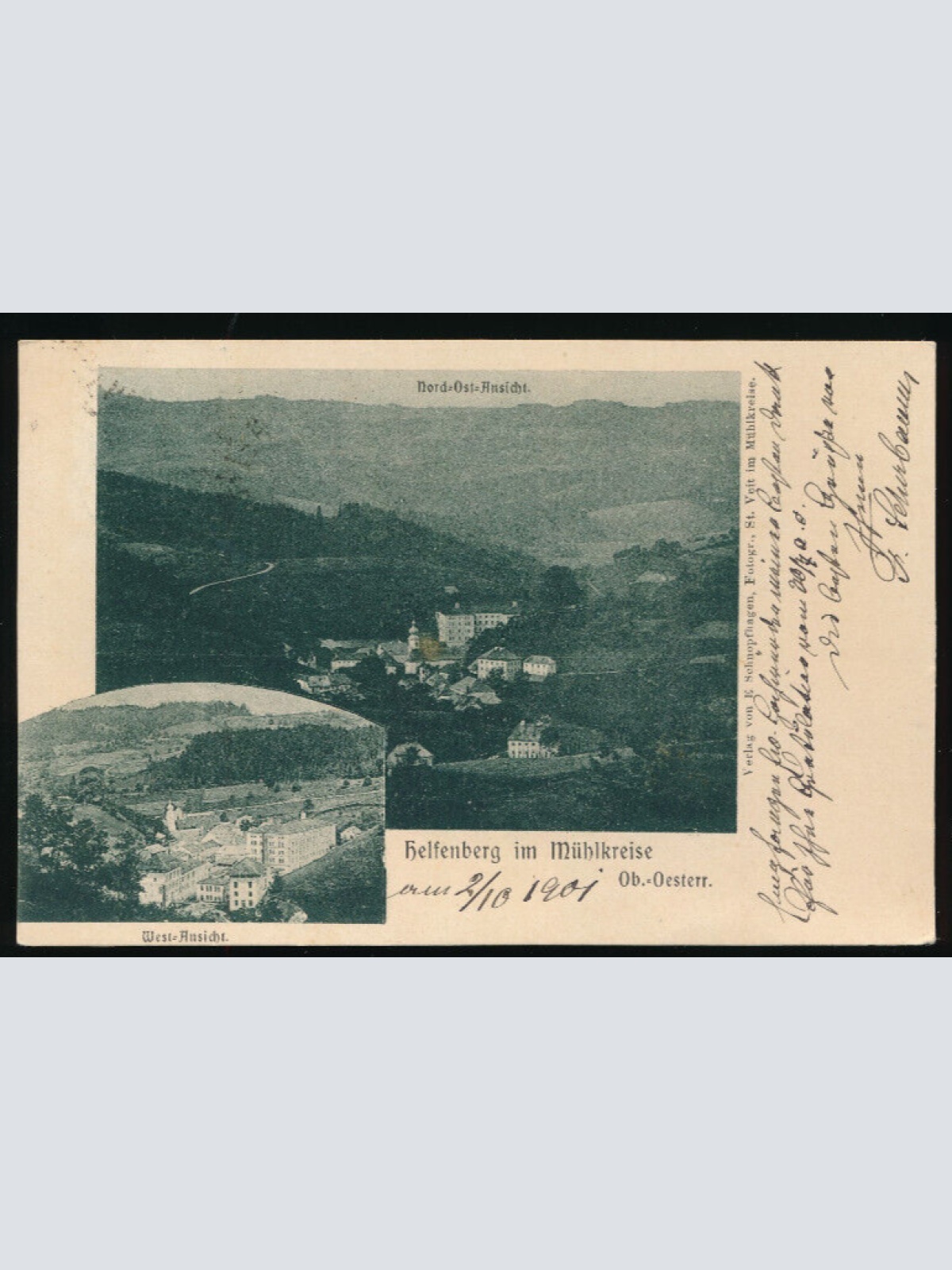 AK aus Helfenberg im Mühlkreis Oberösterreich (3367)