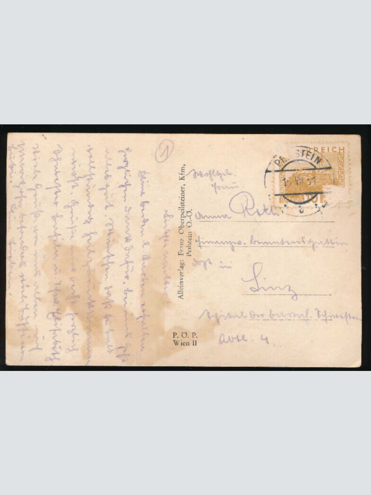 AK aus Peilstein Oberösterreich (3351)