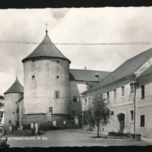 AK aus Ottenschlag mit Schloss Ottenschalg Niederösterreich (3505)