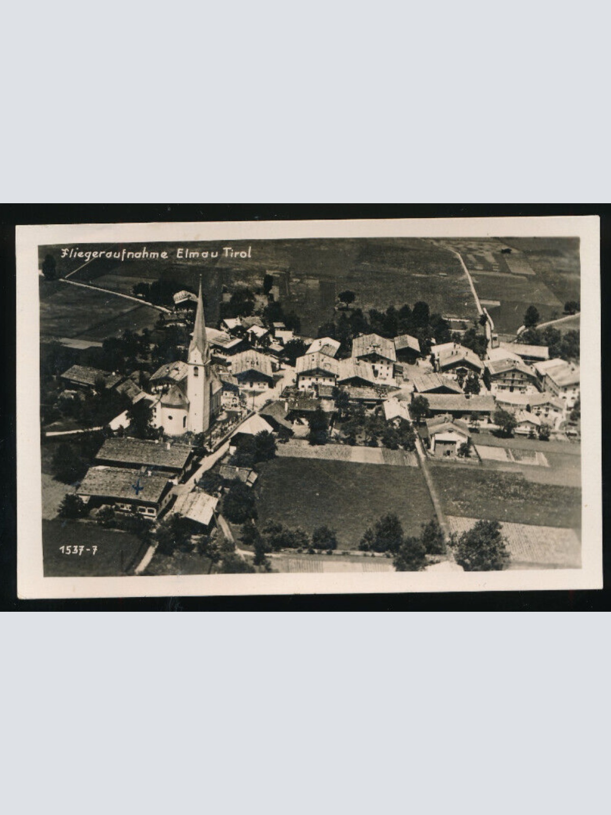 AK aus Elmau Fliegeraufnahme Tirol (3508)
