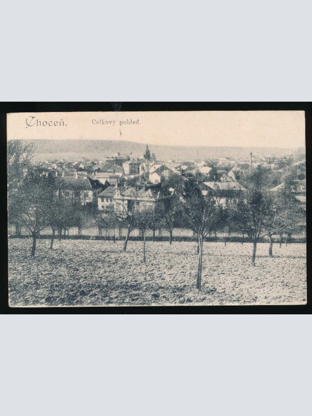 AK aus Chocen Celkovy pohled Tschechoslowakei (3377)