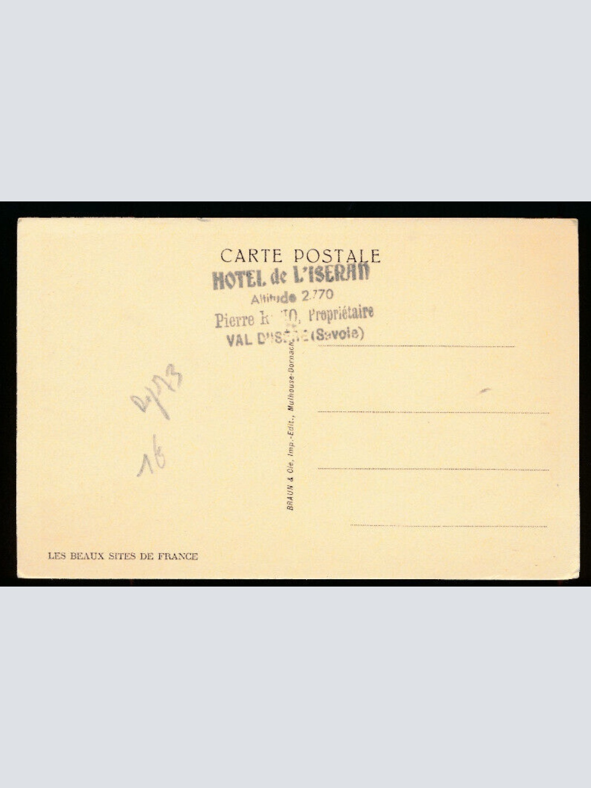 AK aus La Savoie Pittoresque Bessans Bauern mit Schafen Bauernleben (3437)