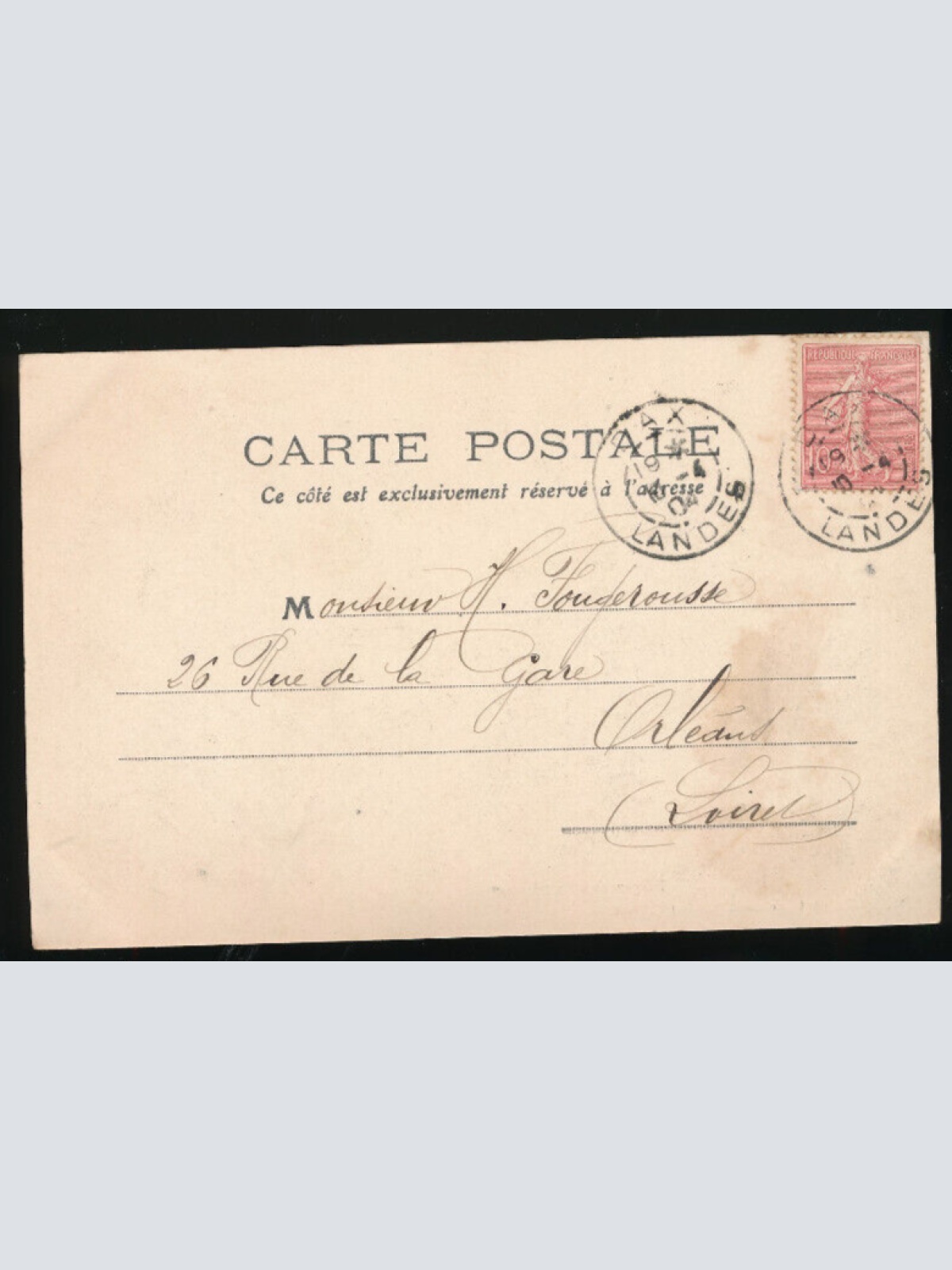 AK Berger Landais tricotant Schafhirte mit Schafspeltz und Schafen (3286)