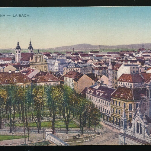 AK aus Ljubljana - Laibach Slowenien (3354)