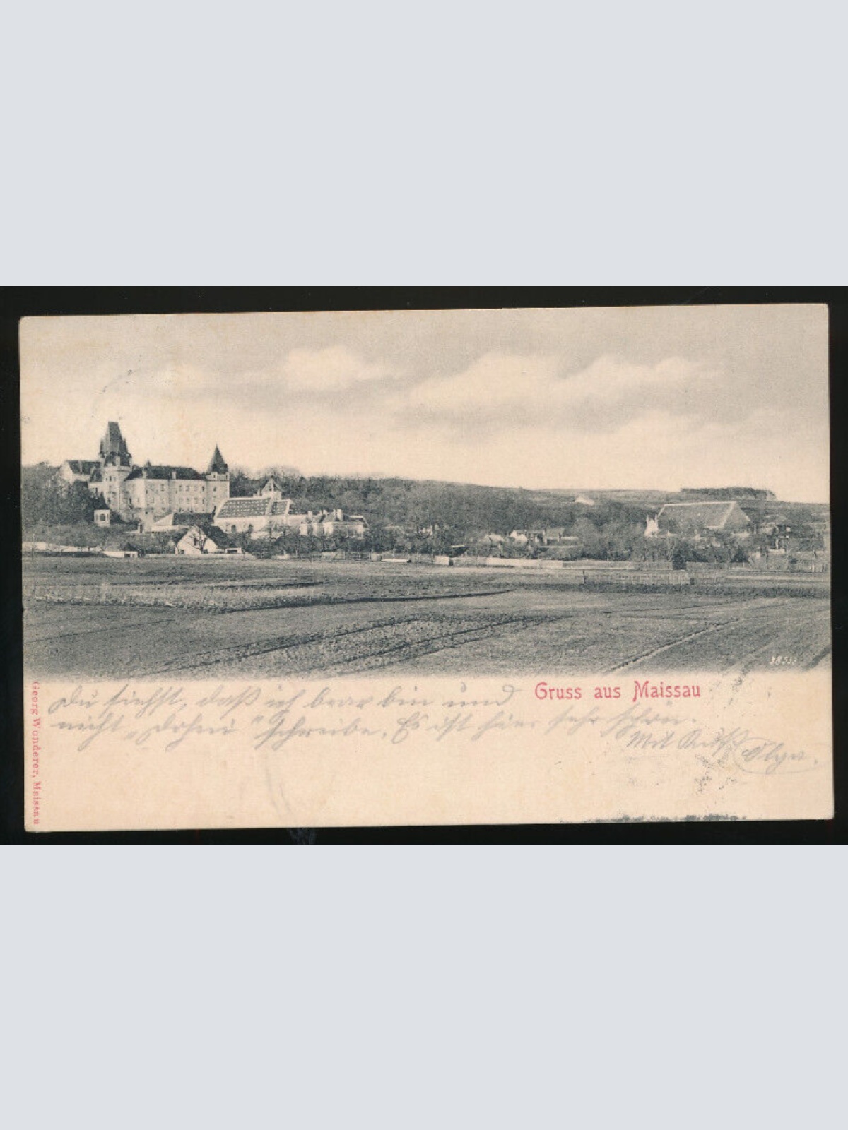 AK gruss aus Maissau Niedrösterreich (3312)