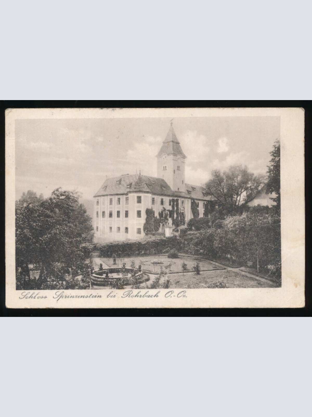 AK vom Schloss Prinzenstein bei Rohrbach Oberösterreich (3353)