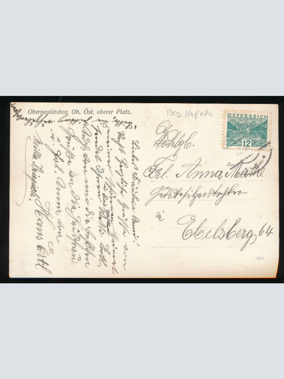 AK aus Oberneukirchen Oberösterreich (2622)