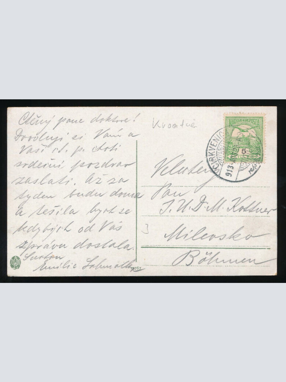 AK aus Cirkvenica Kroatien (3125)