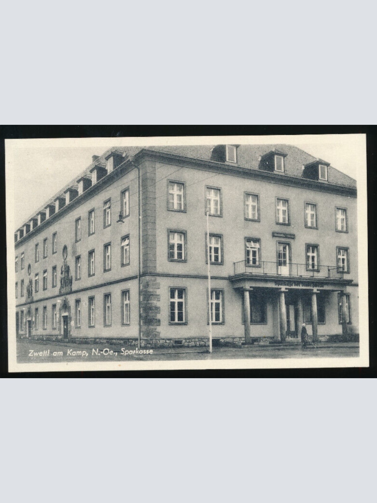 AK aus Zwettl am Kamp mit Sparkasse Niederösterreich (3632)