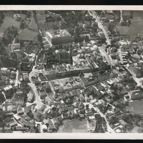 AK aus Ried im Innkreis Fliegeraufnahme Oberösterreich  (2960)