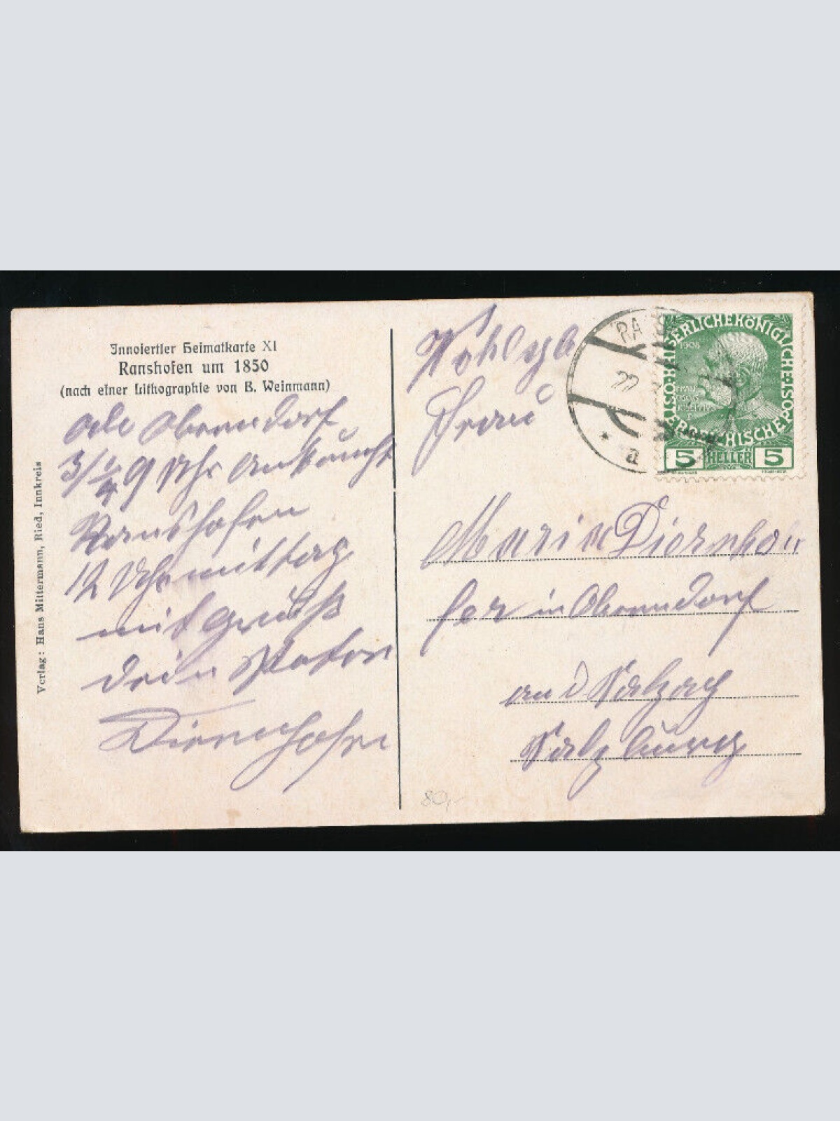 AK aus Ranshofen Oberösterreich  (2952)