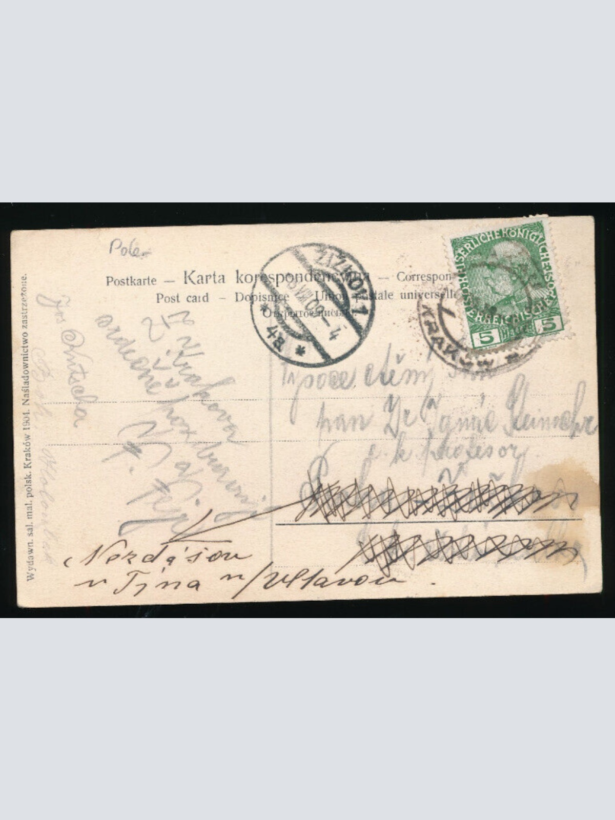 AK aus Krakowie Uniwersytet - Universität Polen (3165)
