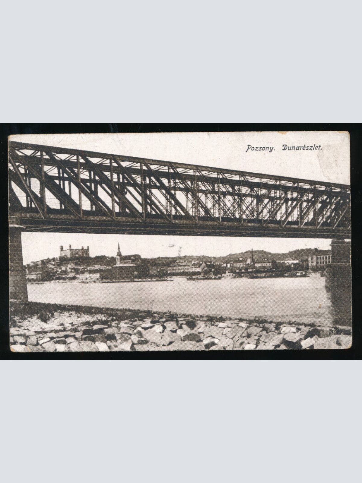 AK aus Pozsony Dunareszlet Tschechoslowakei (3164)