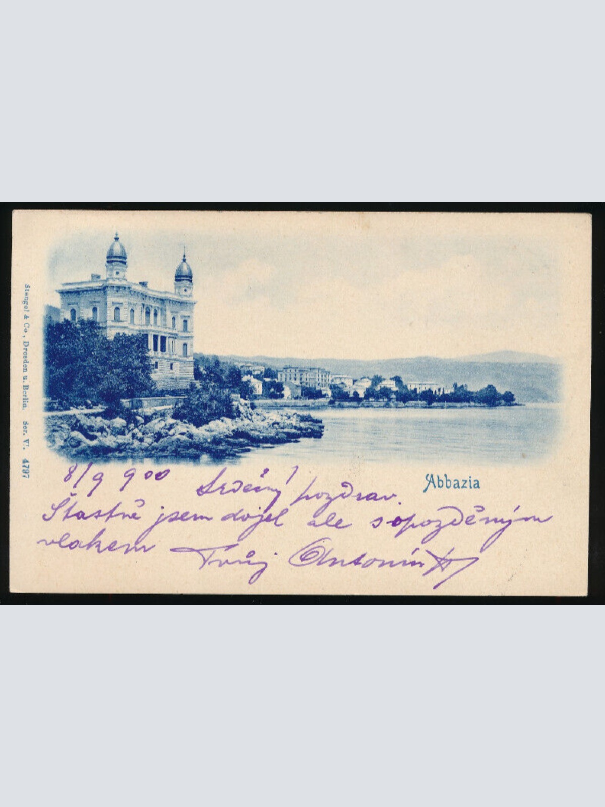 AK aus Abbazia Kroatien (3103)