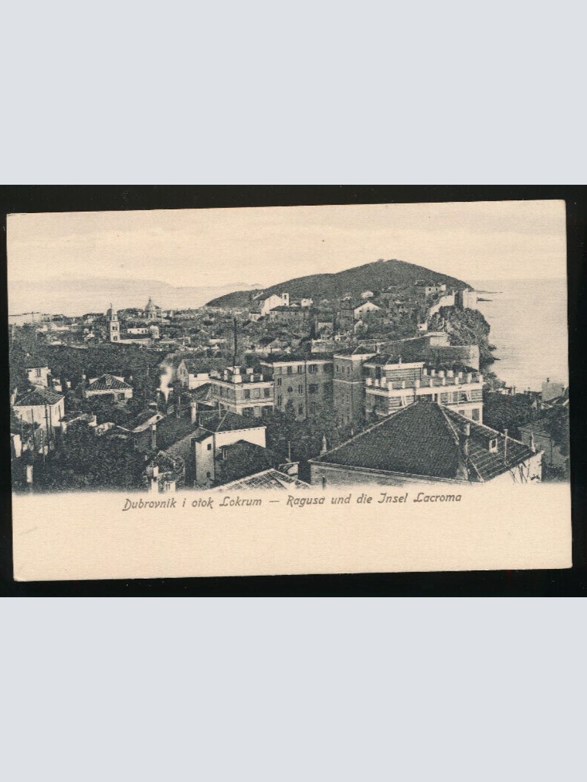 AK aus Dubrovnik i otok Lokrum Kroatien (3100)