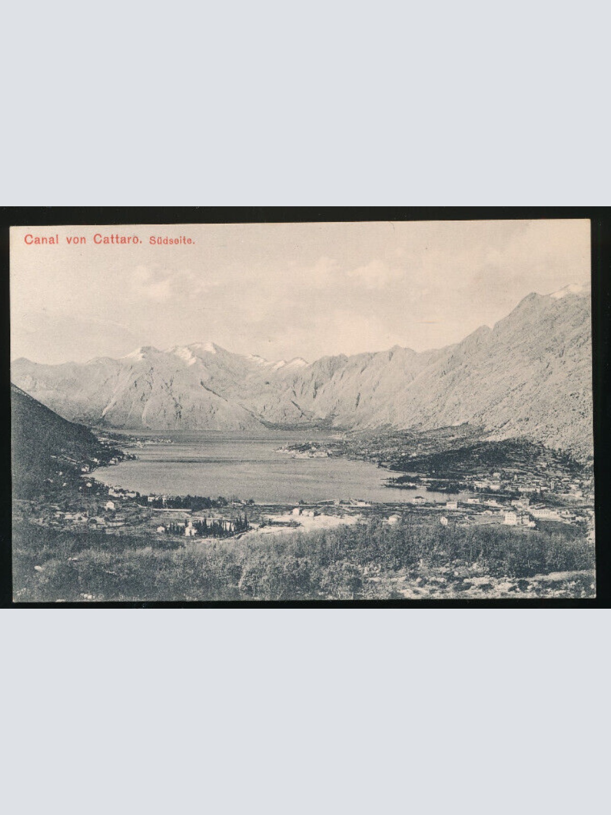 AK aus Cattaro Montrenegro (3113)