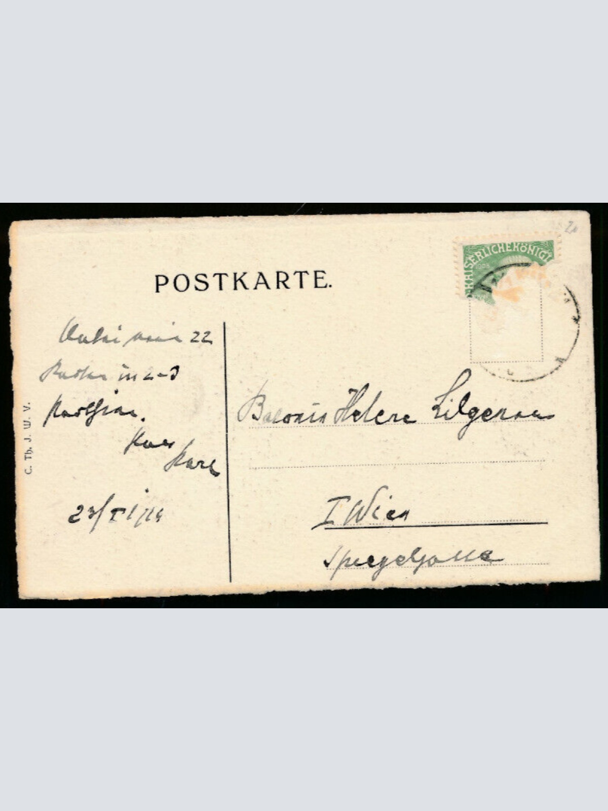 AK aus Wien Graben Strassenansicht (3574)