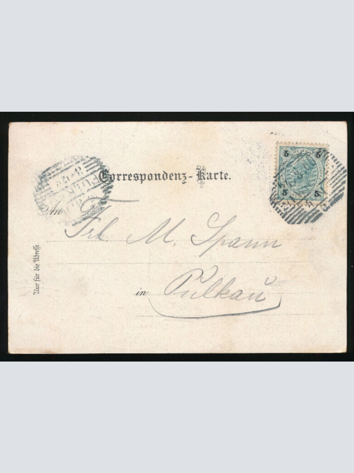 Litho - Karte gruss aus Znaim Tschechoslowakei (2893)