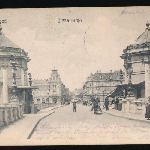 AK aus Szeged Tisza hidfö Ungarn (3061)
