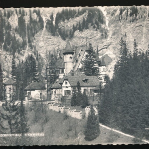 AK aus Eisenerz mit Schloss Leopoldstein Steiermark (3609)