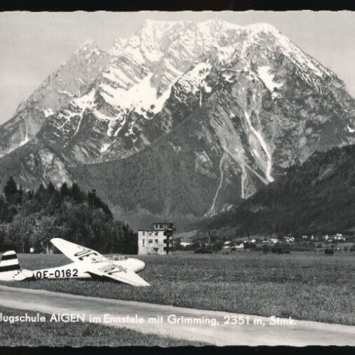 AK aus Aigen Alpen Segelflugschule Steiermark (3610)
