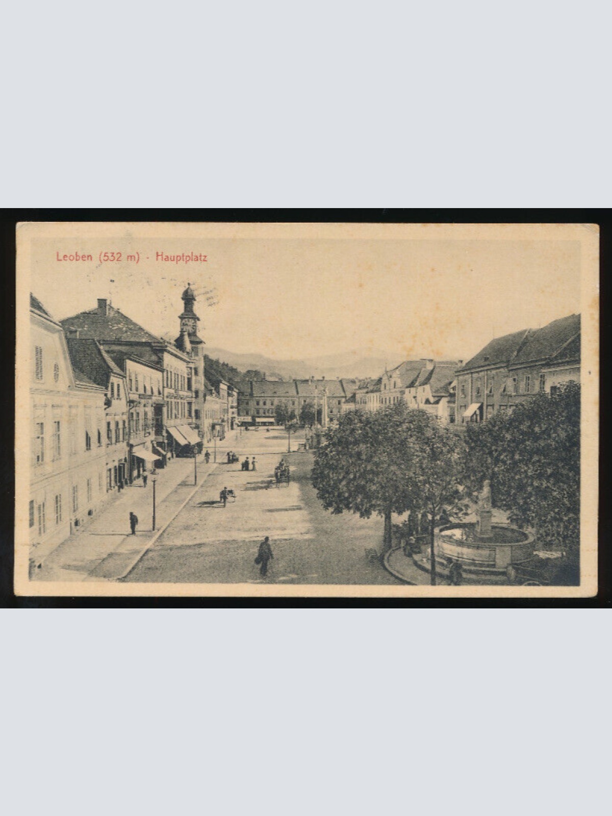 AK aus Leoben Hauptplatz Steiermark (3612)