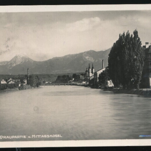 AK aus Villach Draupartie Kärnten (3591)