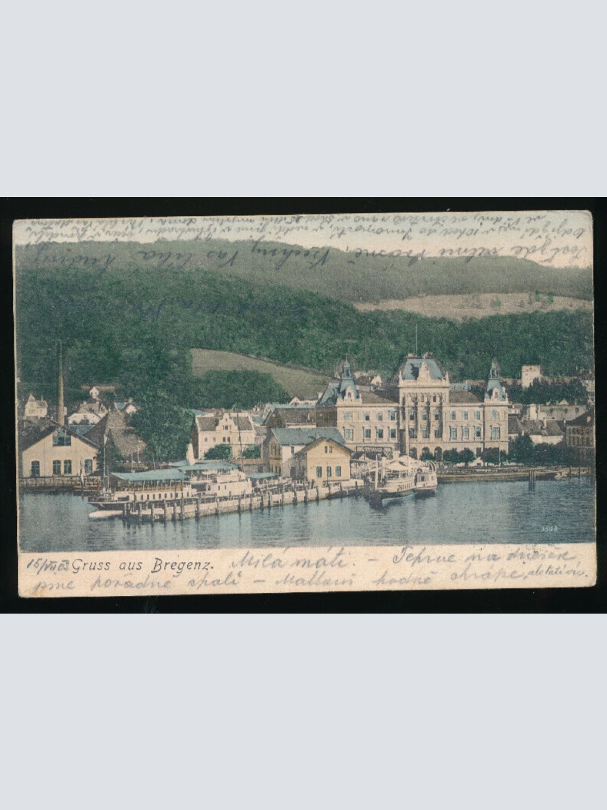 AK gruss aus Bregenz Vorarlberg (3493)